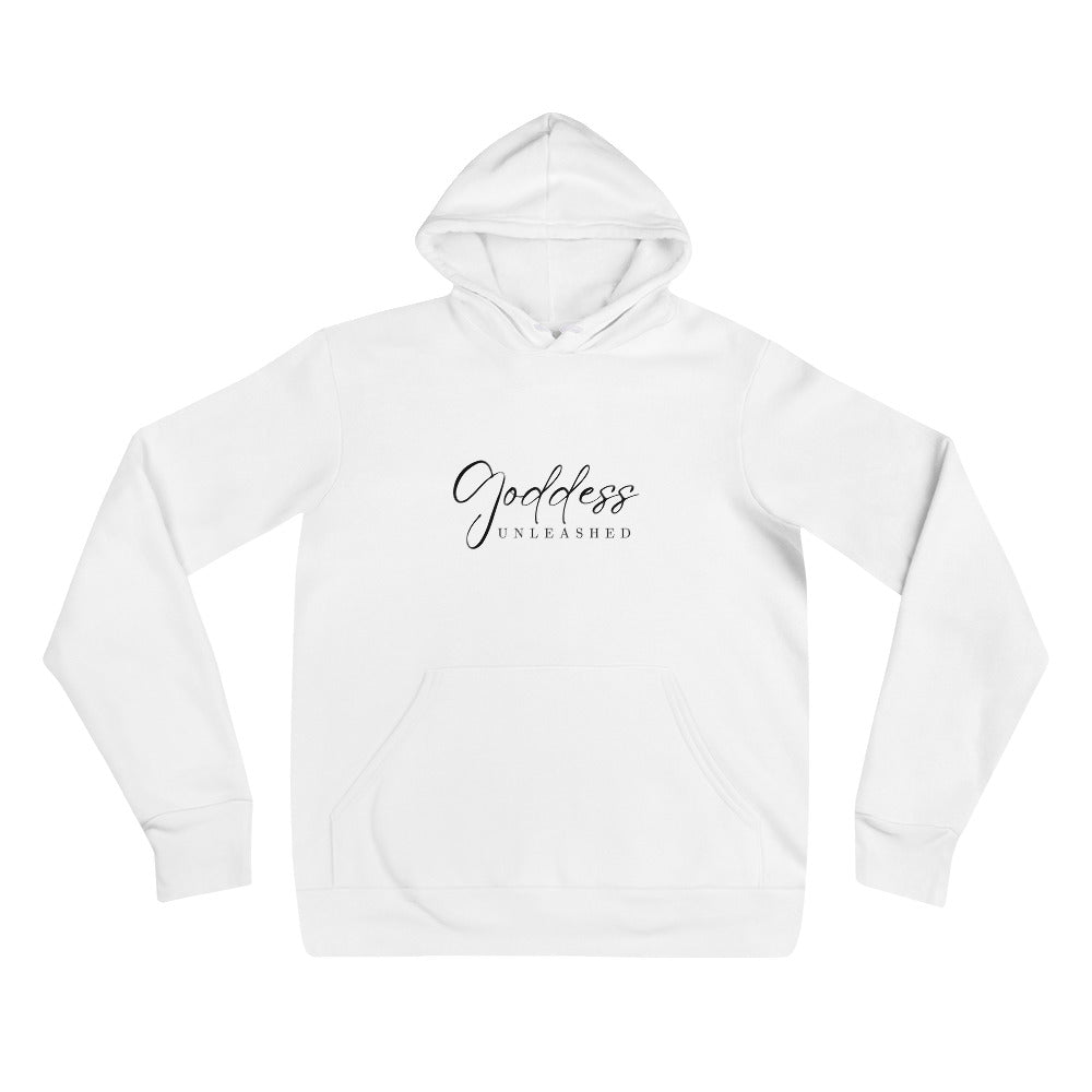 Goddess Unleashed Unisex hoodie White