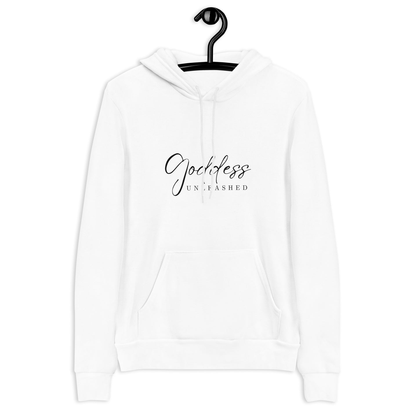 Goddess Unleashed Unisex hoodie White